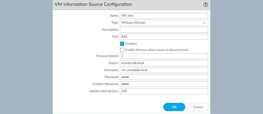 VM info source 1