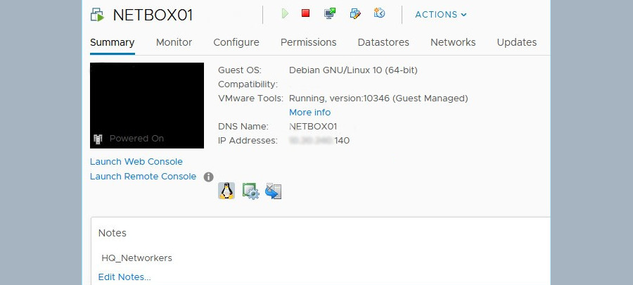 VM info Vcenter 1