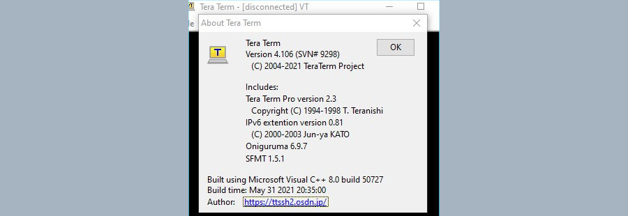 Tera Term 1